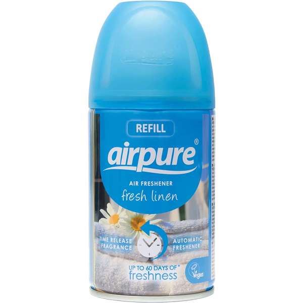 Airpure Refill in Different Scents Long-lasting Spray 250ml Scent Options Airpure Refill in Different Scents Long-lasting Spray 250ml Scent Options